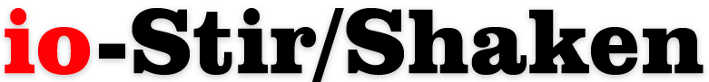 ioSaaS-Stir/Shaken - The #1 Stir/Skaken Solution in the market