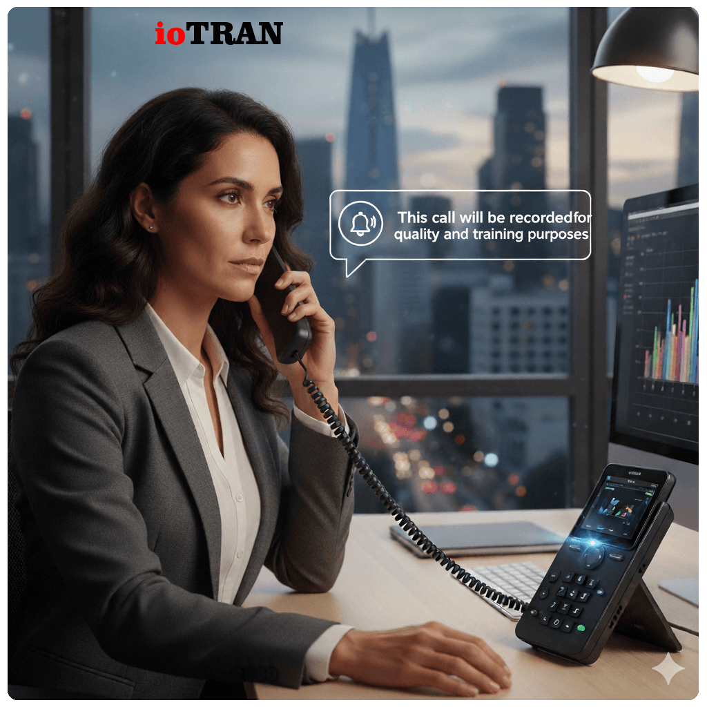 iotran ai voice call recording